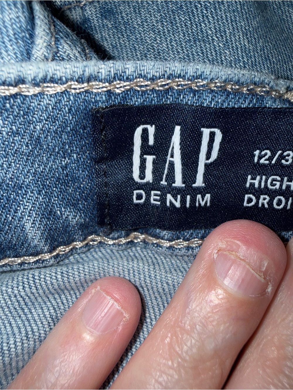 Gap High Rise Slim Straight Jeans - Picture 8 of 16
